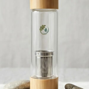 Garrafa de Vidro com Infusor